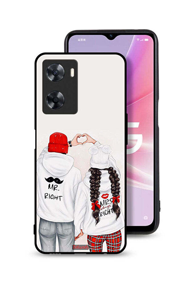 غطاء حماية لهاتف Oppo A77s - يمين ويسار دائمًا