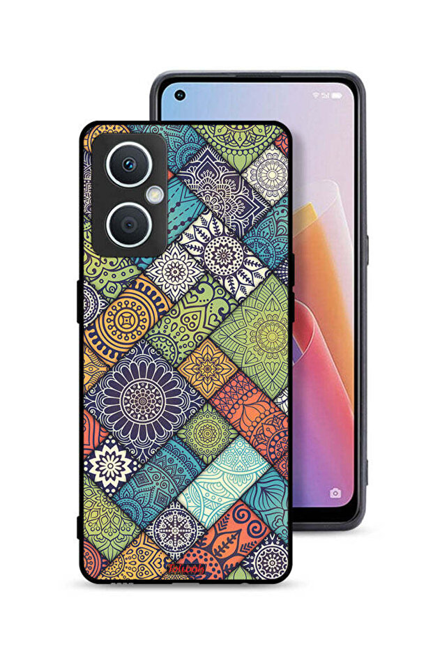 غطاء حماية لهاتف Oppo A96 5G (الصين) بنمط ماندالا