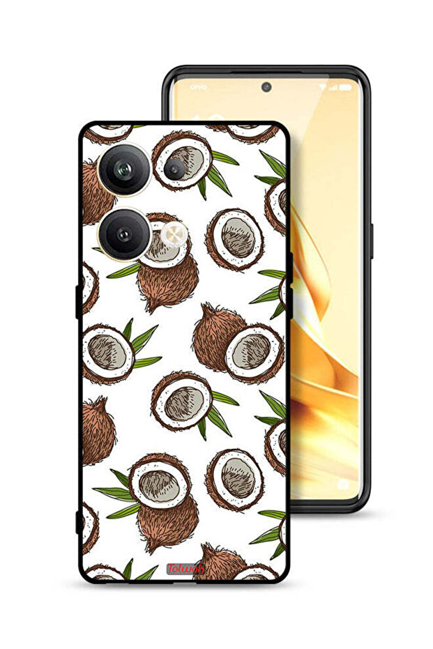 غطاء حماية لهاتف Oppo Reno9 Pro Plus 5G - لون جوز الهند