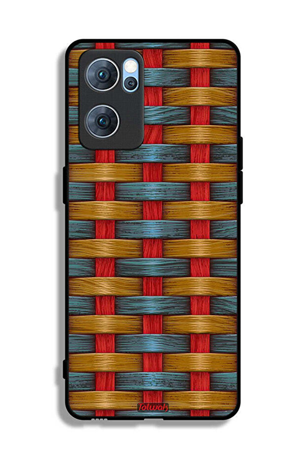 غطاء حماية لهاتف Oppo Reno7 5G بنمط فني - 2