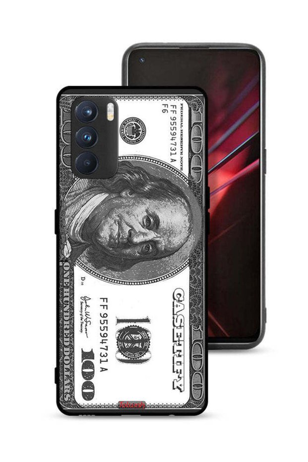 غطاء حماية لهاتف Oppo K9 Pro بنمط الدولار