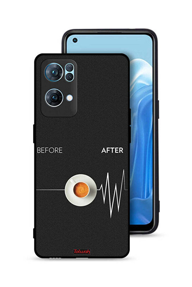 غطاء حماية لهاتف Oppo Reno7 Pro 5G قبل وبعد - 1