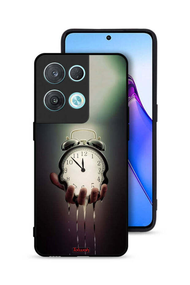 غطاء حماية على شكل ساعة لهاتف Oppo Reno8 Pro 5G