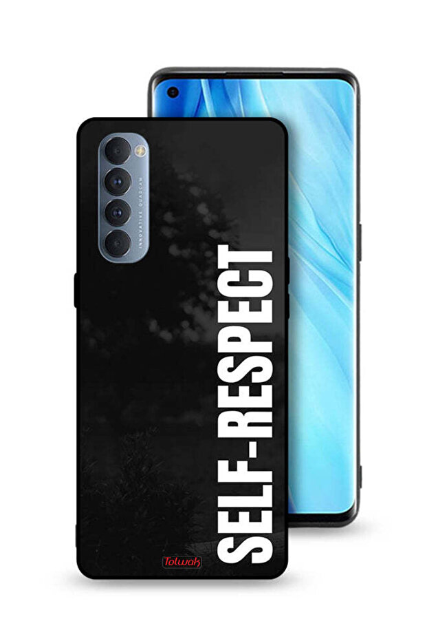 غطاء حماية لهاتف Oppo Reno4 Pro 4G - احترام الذات