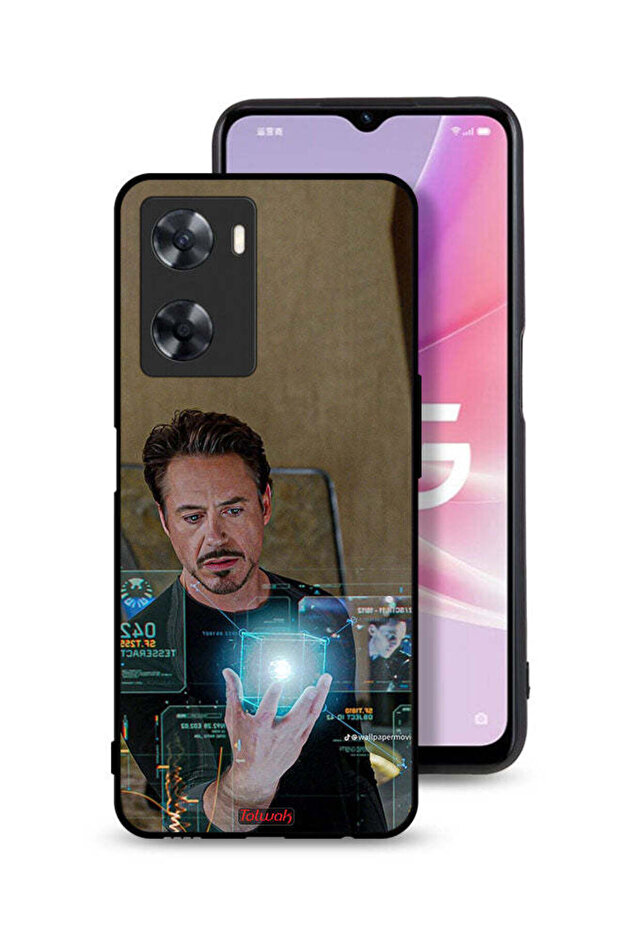 غطاء حماية لهاتف Oppo A77s - الرجل الحديدي