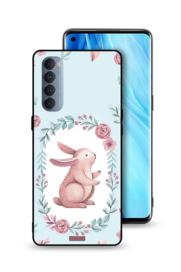 غطاء حماية لهاتف Oppo Reno4 Pro 4G - أرنب