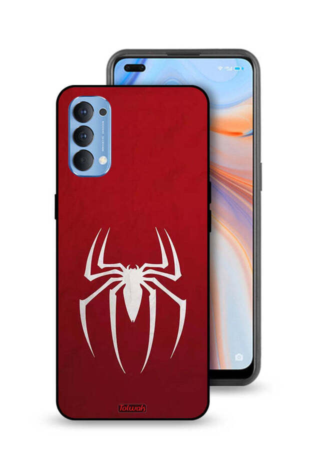 Oppo Reno4 4G Protective Case Cover Spider Icon