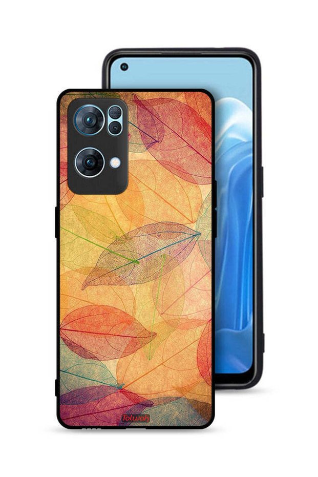 غطاء حماية لهاتف Oppo Reno7 Pro 5G برسومات فنية رقمية تجريدية