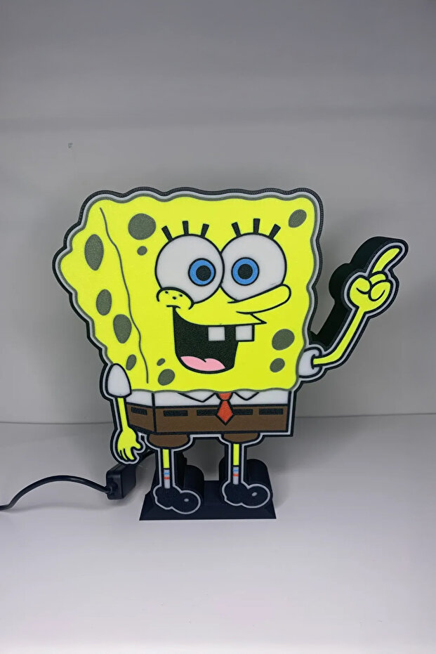 Sünger Bob Tasarımlı Gece Lambası - 1