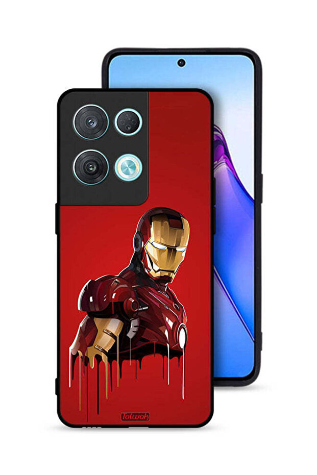 Oppo Reno8 Pro 5G Protective Case Cover Iron Man Art