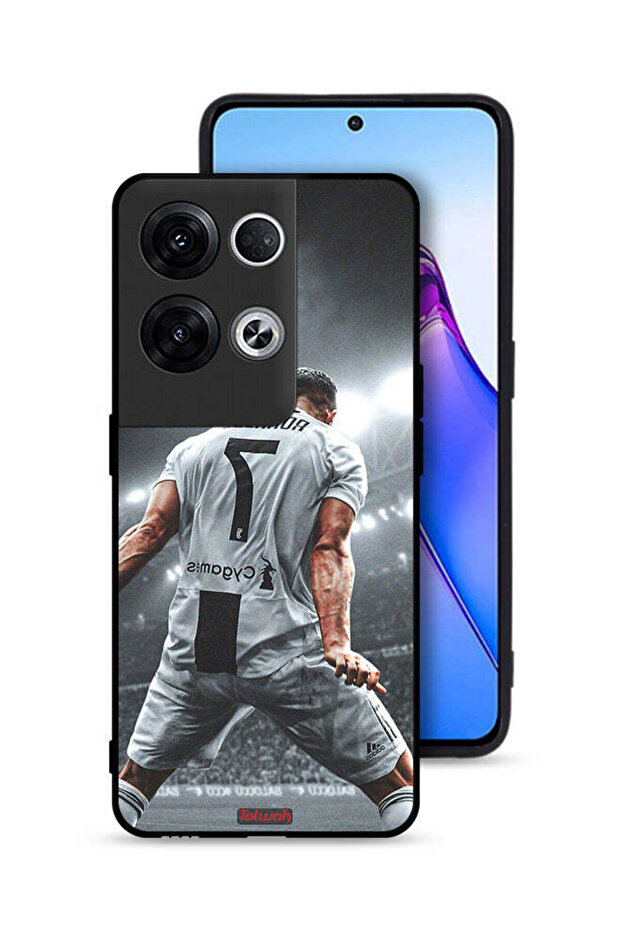 غطاء حماية لهاتف Oppo Reno8 Pro Plus 5G احتفال كريستيانو رونالدو