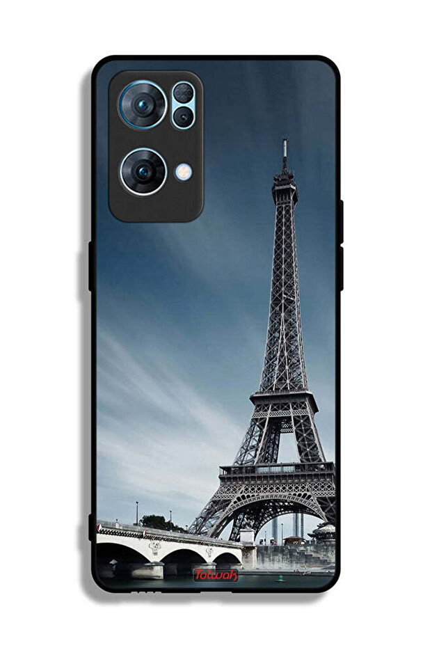 Oppo Reno7 Pro 5G Protective Case Cover Eiffel Tower - 2