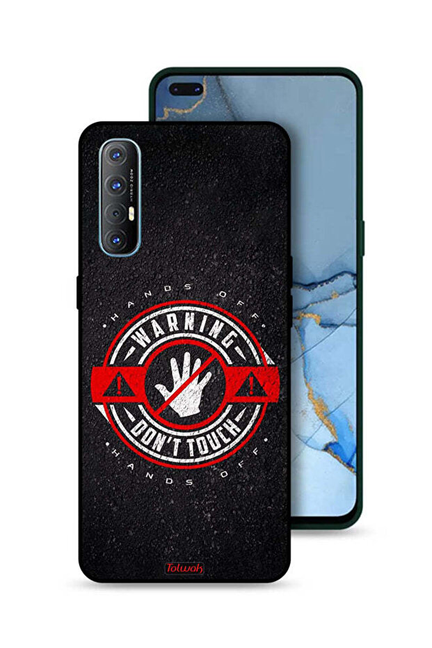 Oppo Reno3 Pro 4G Protective Case Cover Warning Do Not Touch