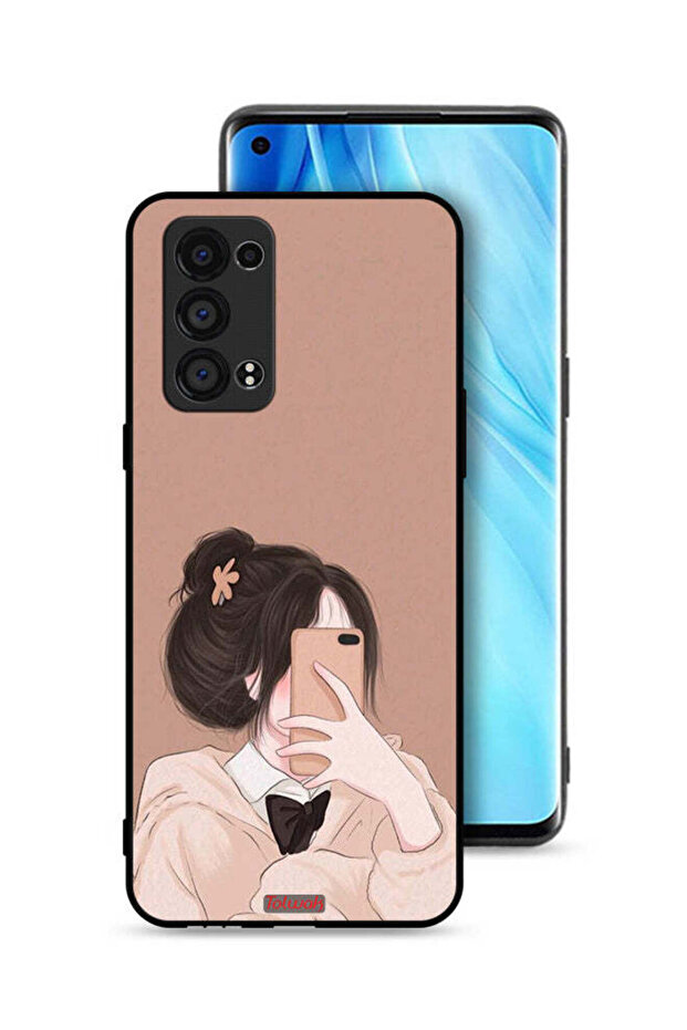 غطاء حماية لهاتف Oppo Reno6 Pro Plus 5G لالتقاط صور سيلفي