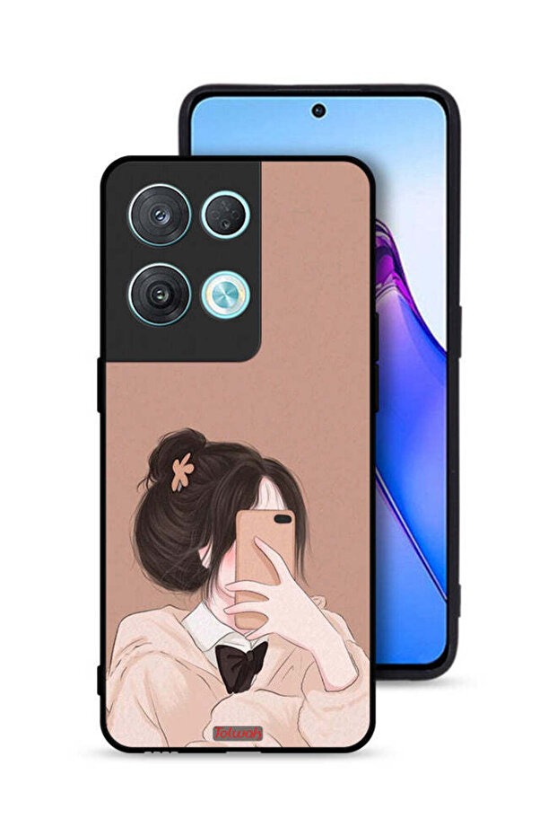 غطاء حماية لهاتف Oppo Reno8 Pro 5G لالتقاط صور سيلفي