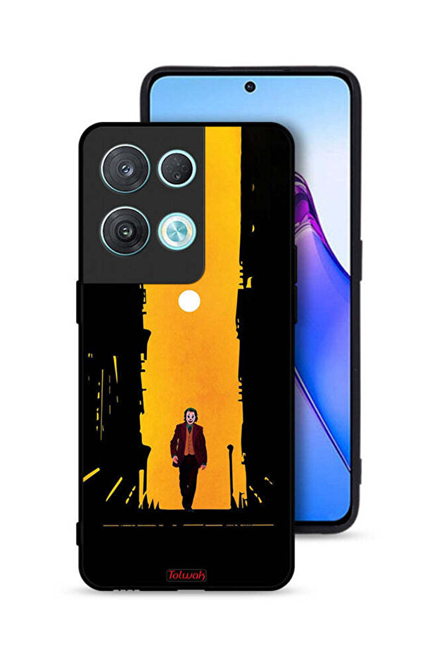 غطاء حماية Oppo Reno8 Pro 5G بتصميم جوكر، عمل فني رقمي تجريدي