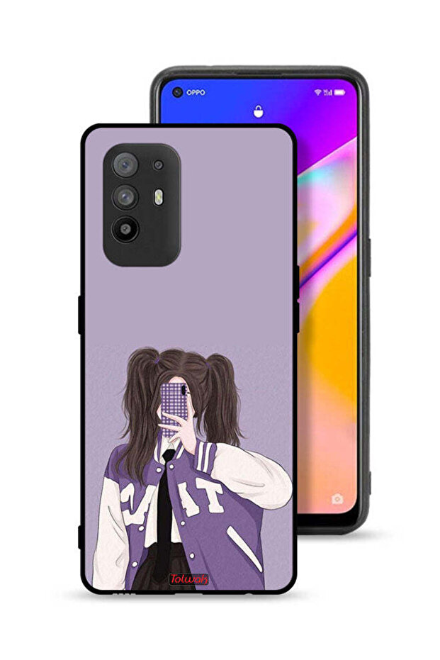 غطاء حماية لهاتف Oppo A95 5G لالتقاط صور سيلفي