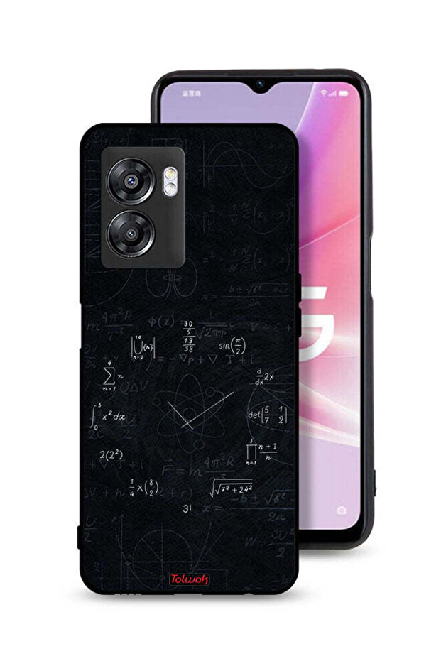 غطاء حماية لهاتف Oppo A57 5G بطبعة ساعة رياضية