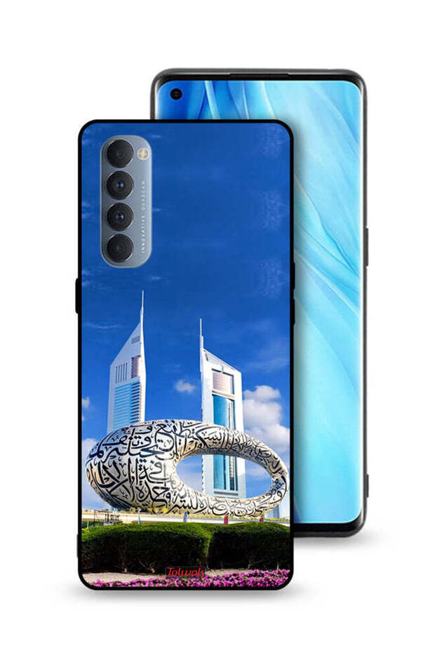 غطاء حماية لهاتف Oppo Reno4 Pro 4G متحف دبي
