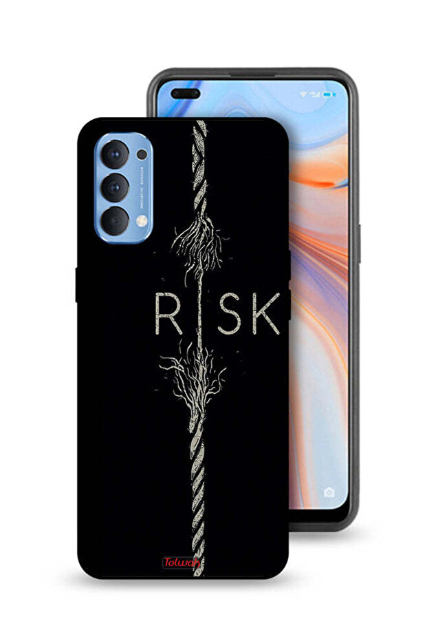غطاء حماية ريسك لهاتف Oppo Reno4 4G