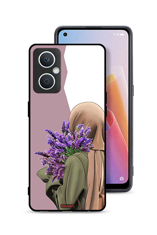 غطاء حماية لهاتف Oppo A96 5G (الصين) يحمل زهرة