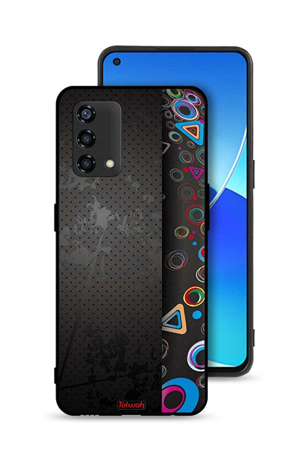 غطاء حماية بنمط لهاتف Oppo A95 4G - 1