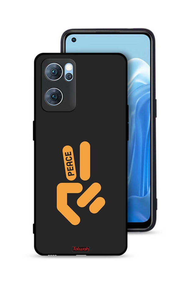 غطاء حماية لهاتف Oppo Reno7 5G - Peace