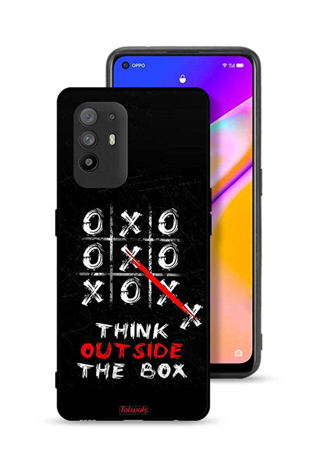 غطاء حماية لهاتف Oppo A95 5G - فكر خارج الصندوق