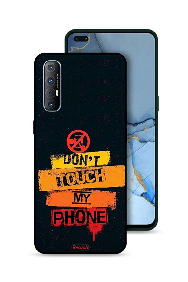 Oppo Reno3 Pro 4G Protective Case Cover Do Not Touch My Phone
