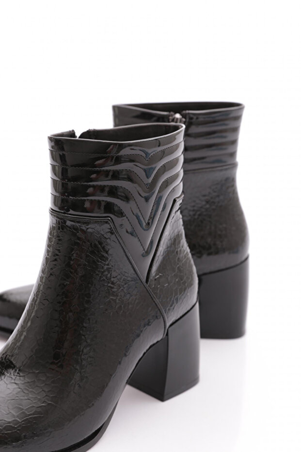 954 Kadin Topuklu Bot - 4