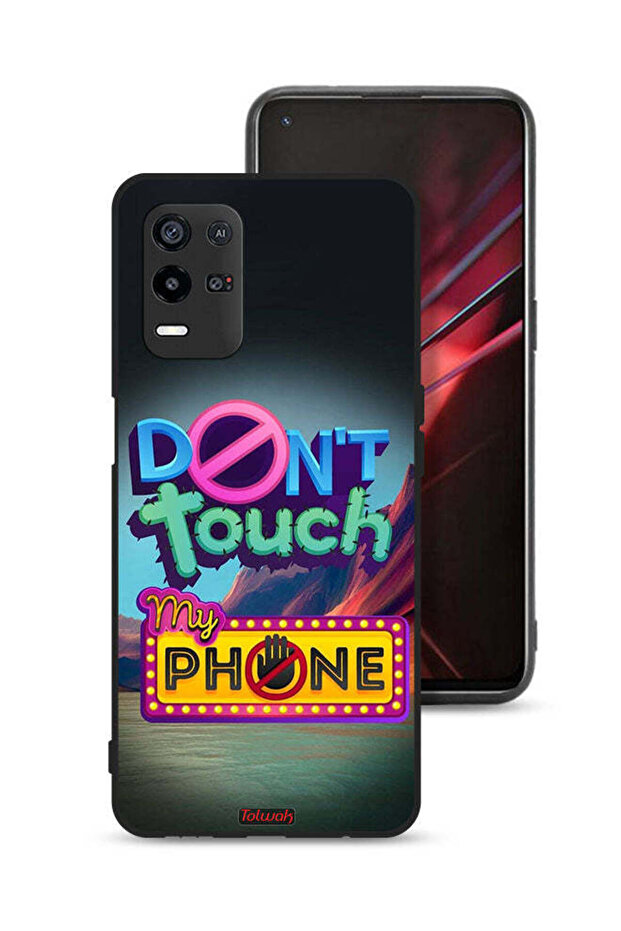 Oppo K9x Protective Case Cover Do Not Touch My Phone