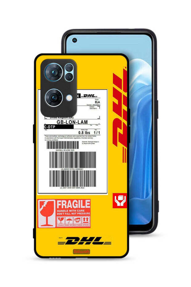 غطاء حماية لهاتف Oppo Reno7 Pro 5G ملصق DHL