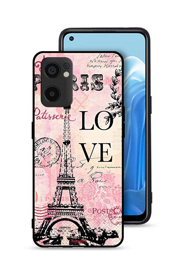 غطاء حماية لهاتف Oppo Reno7 SE 5G - باريس لوف