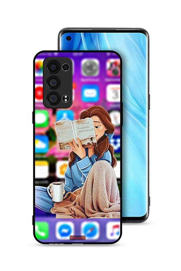 غطاء حماية لهاتف Oppo Reno6 Pro Plus 5G - قراءة