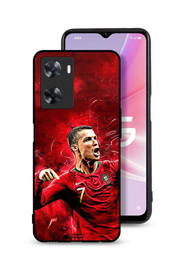 غطاء حماية لهاتف Oppo A77s كريستيانو رونالدو