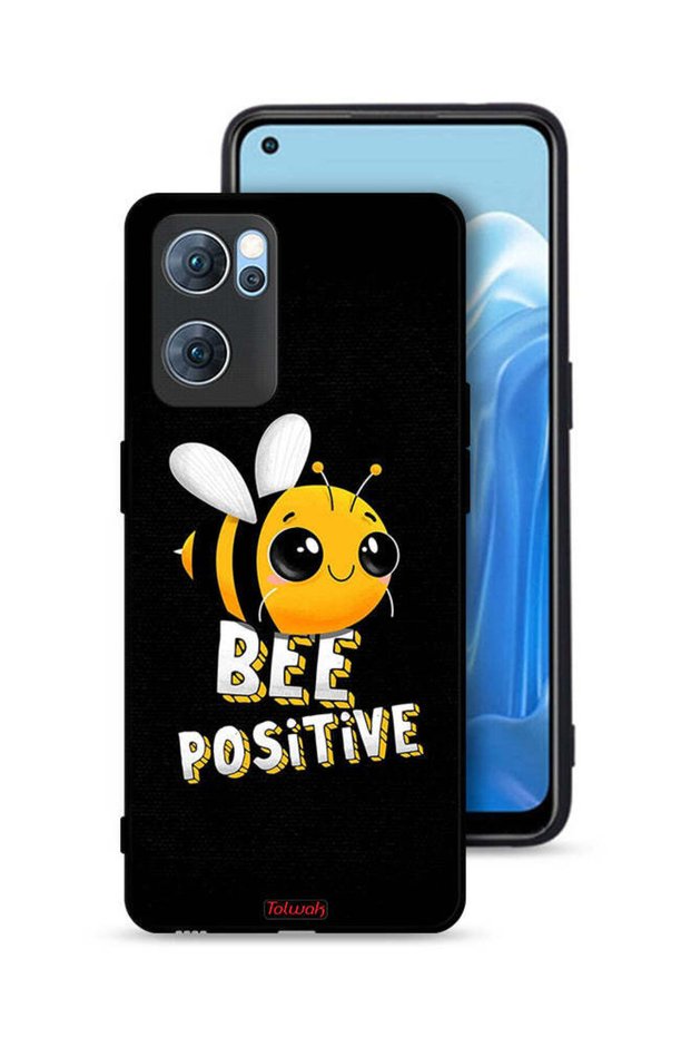 غطاء حماية لهاتف Oppo Reno7 5G - Bee Positive