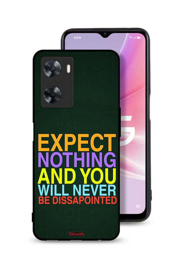 غطاء حماية لهاتف Oppo A77s لا تتوقع شيئًا ولن تشعر بخيبة الأمل أبدًا