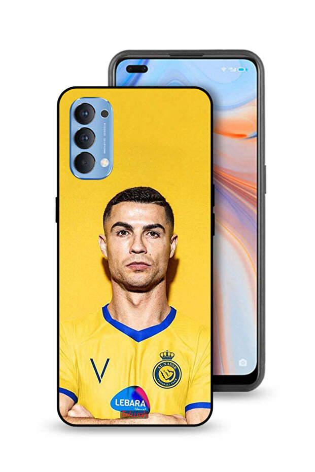 غطاء حماية لهاتف Oppo Reno4 4G كريستيانو رونالدو