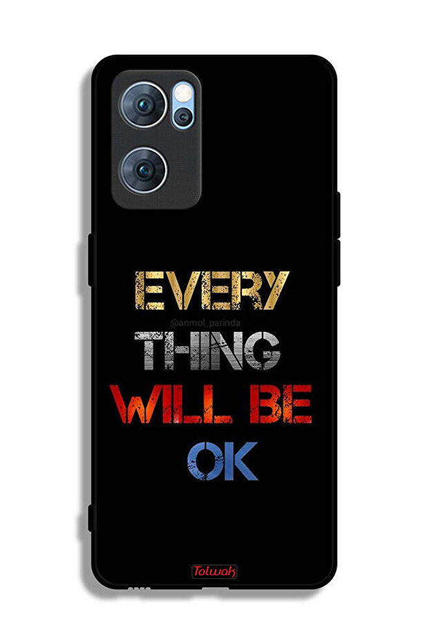 غطاء حماية لهاتف Oppo Reno7 5G كل شيء سيكون على ما يرام - 2