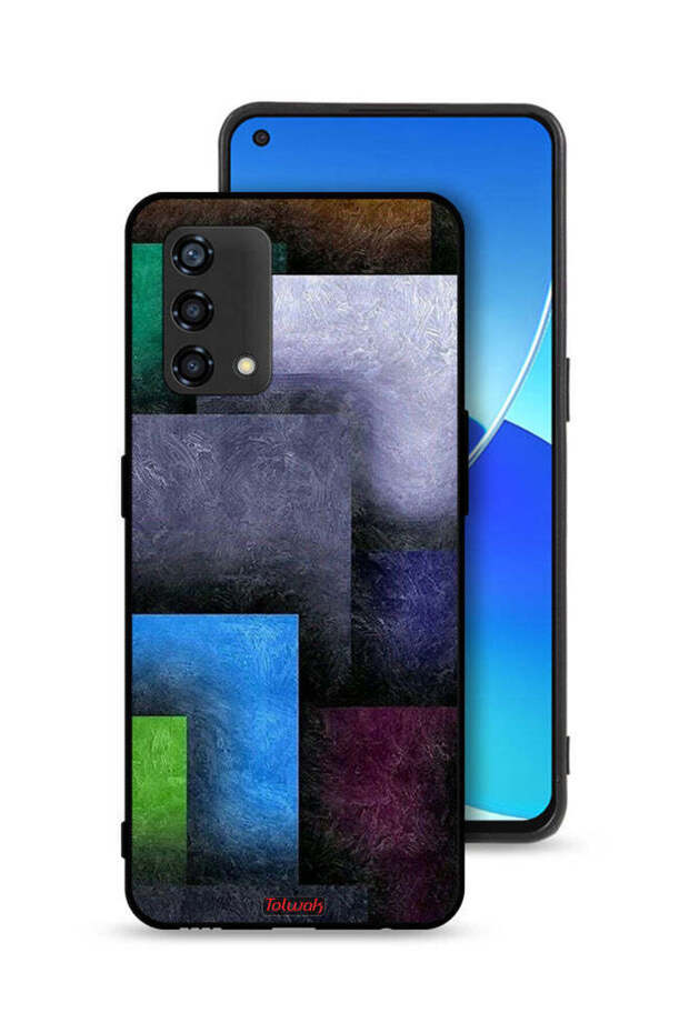 غطاء حماية بنمط لهاتف Oppo A95 4G - 1