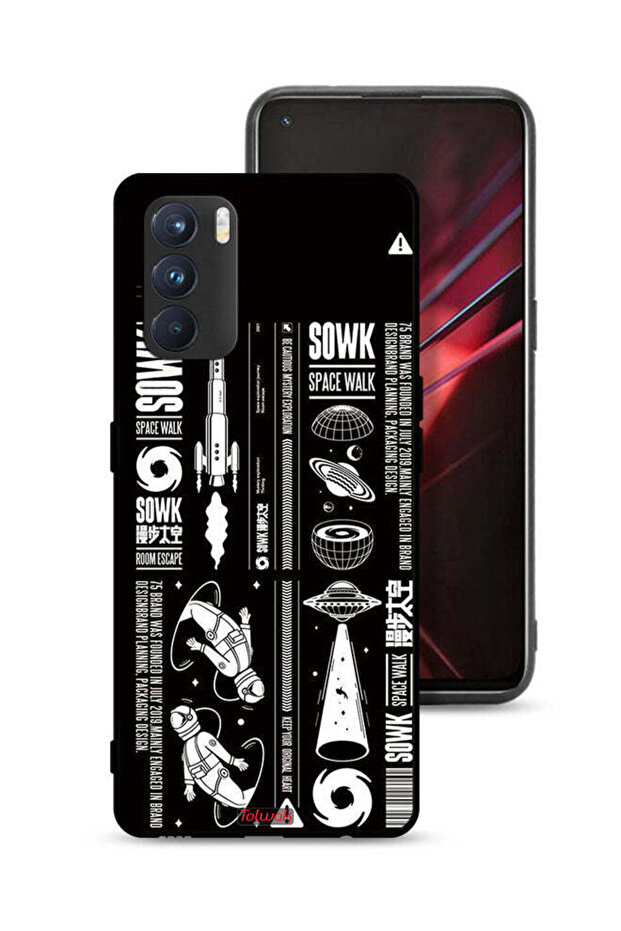 غطاء حماية Oppo K9 Pro ملصق Sowk Space Walk
