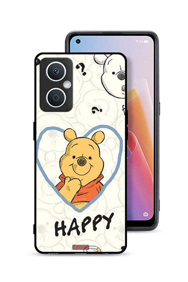 غطاء حماية لهاتف Oppo A96 5G (الصين) بتصميم الدب باباي