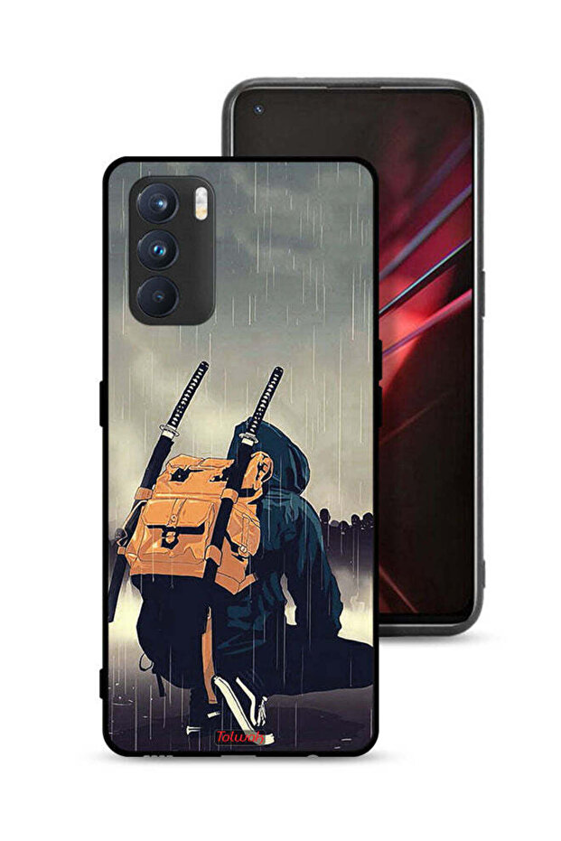 غطاء حماية Oppo K9 Pro بتصميم سيف ساموراي رقمي