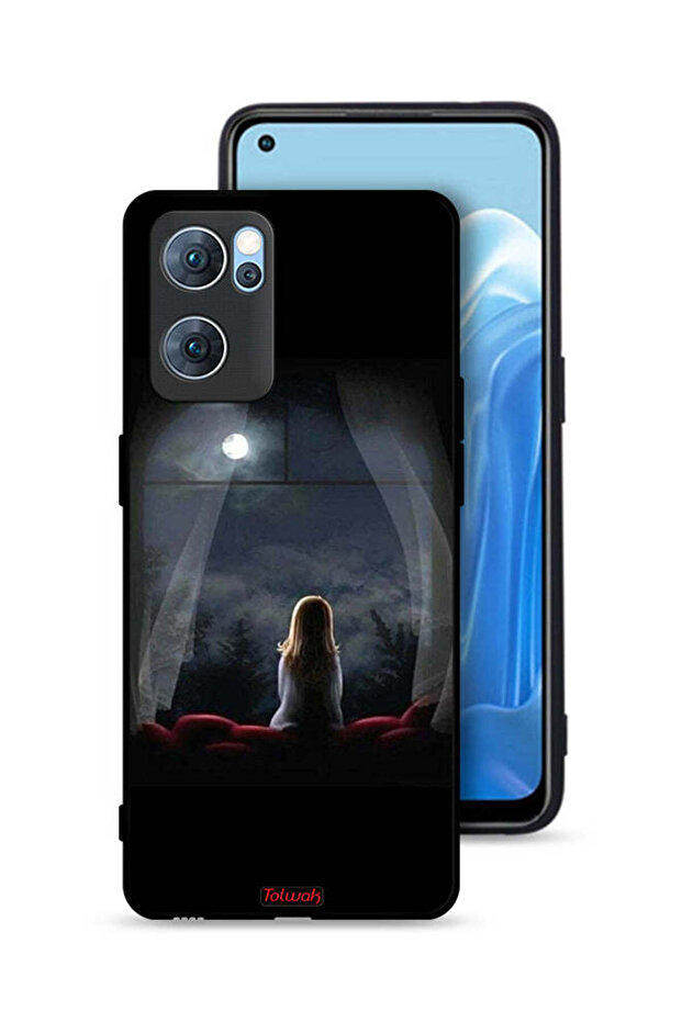 غطاء حماية لهاتف Oppo Reno7 5G - خيالات ليلية