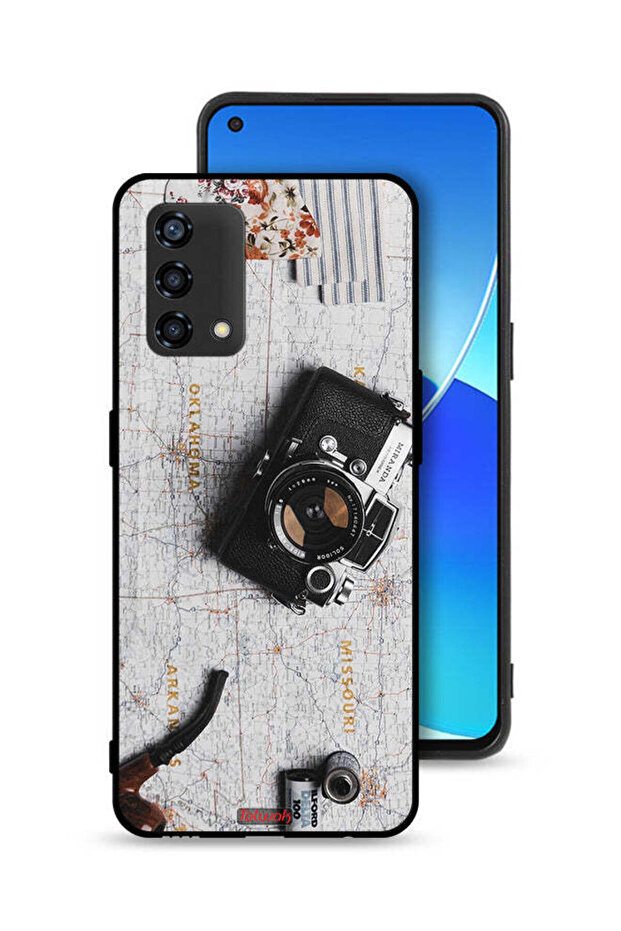 Oppo A95 4G Protective Case Cover Vintage Camera