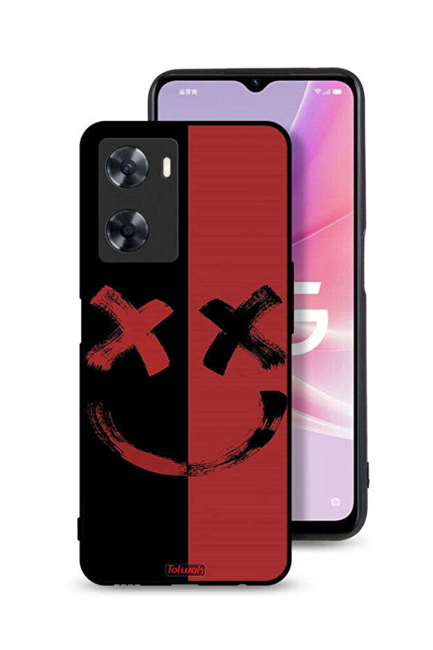 Oppo A77s Protective Case Cover Marshmallow Art Pattern