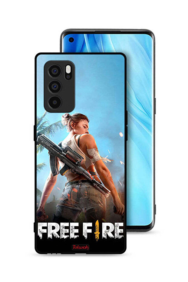 غطاء حماية Oppo Reno6 Pro 5G Free Fire