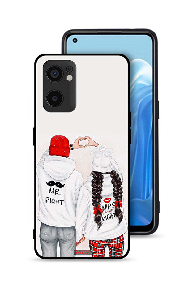 غطاء حماية لهاتف Oppo Reno7 SE 5G - يمين ويمين دائمًا
