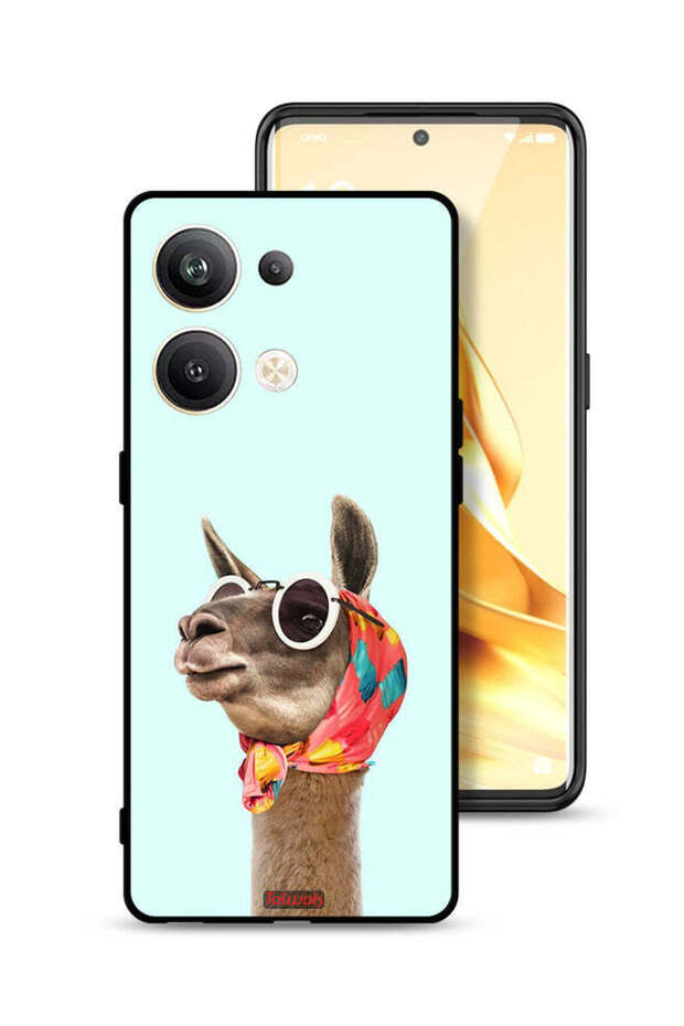 غطاء حماية لهاتف Oppo Reno9 Pro Plus 5G بلون جمل أنيق وجذاب