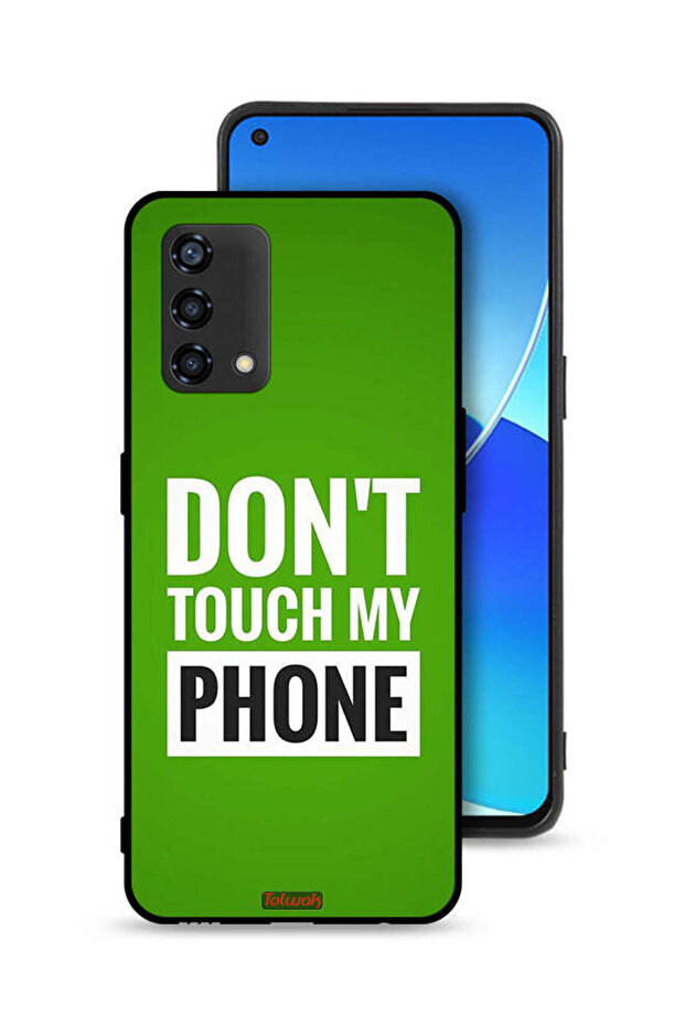 Oppo A95 4G Protective Case Cover Do Not Touch My Phone
